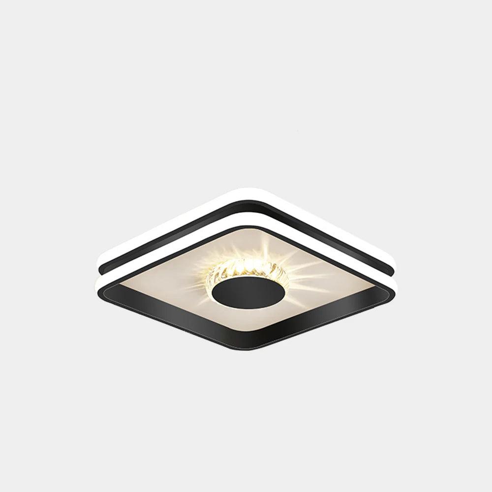 Plafonnier Azoryn | LED 27W/32W 3CCT 3000K–6000K | Cristal Doré Luxe