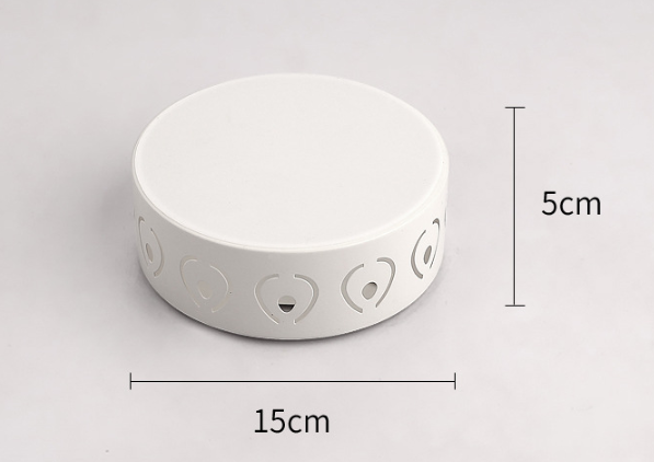 Averyn Deckenleuchte | Flache runde LED-Lampe im modernen Design