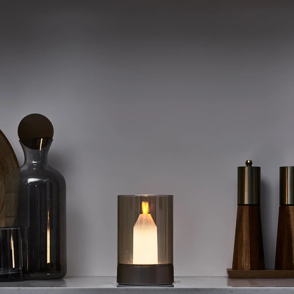 Lunavia Kerzenlicht | LED Lampe mit Gestensteuerung & warmem Flackern