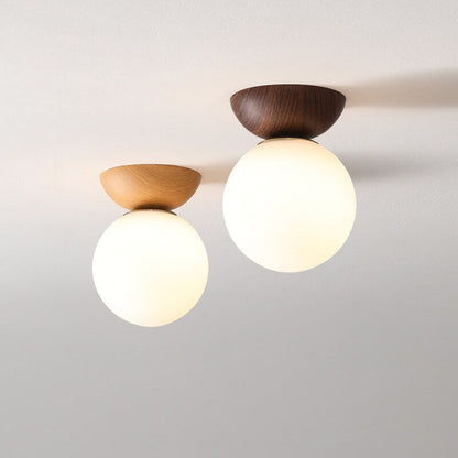 Suspension Élarin | LED CCT 3000K-4000K-6000K | Bois & Acrylique Japonais