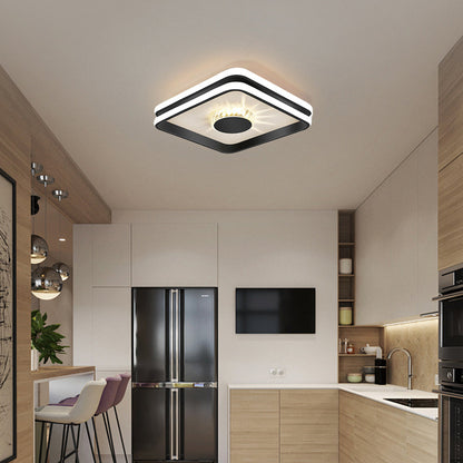 Plafonnier Azoryn | LED 27W/32W 3CCT 3000K–6000K | Cristal Doré Luxe