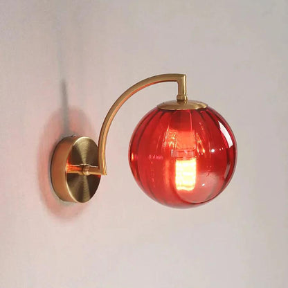 Applique Murale Pretena | LED 3000K/6000K | Verre Artistique Forme Fruitée