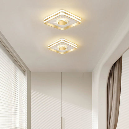 Plafonnier Azoryn | LED 27W/32W 3CCT 3000K–6000K | Cristal Doré Luxe