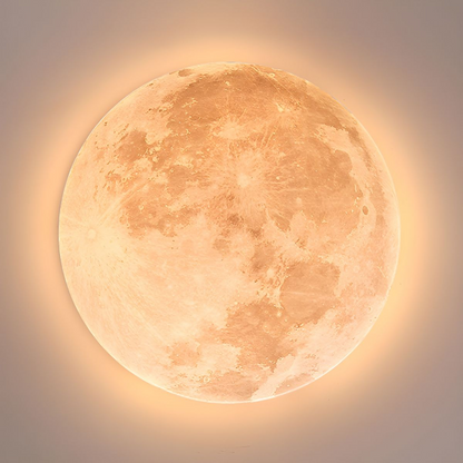 Olivéra Deckenleuchte | Runde Mond LED-Lampe