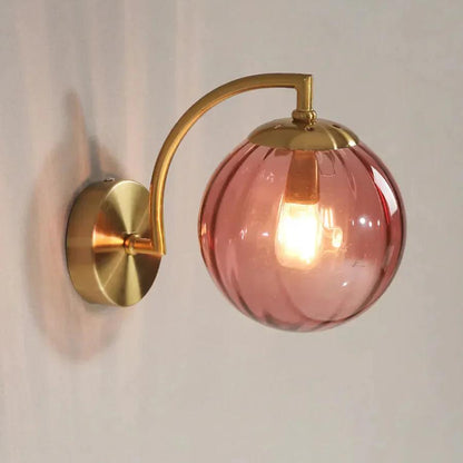 Applique Murale Pretena | LED 3000K/6000K | Verre Artistique Forme Fruitée