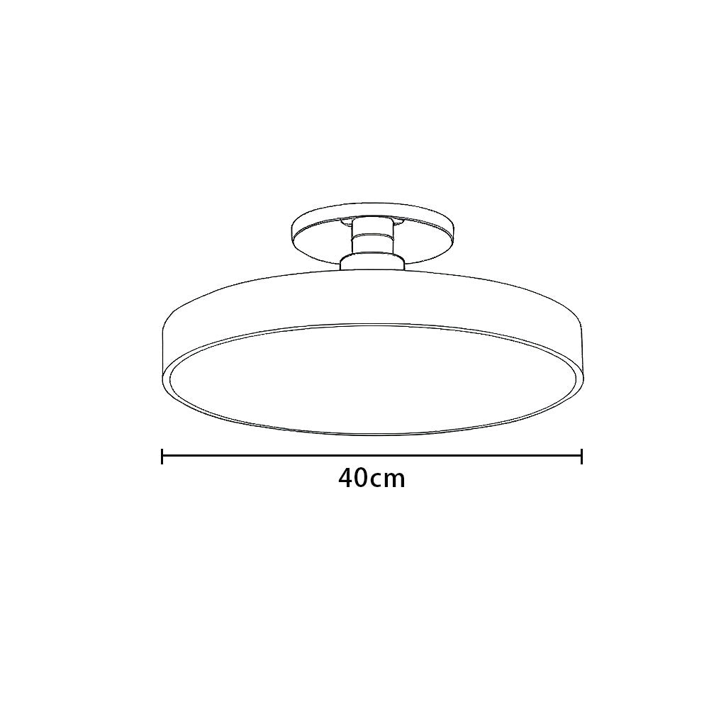 Plafonnier Nyvoria | LED 18–48W 3000K–6000K | Acrylique Spiralé Scandinave