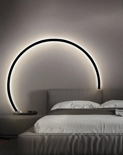 Applique Murale Orvélia | LED 3CCT + Gradation 10 Niveaux | Anneau Aluminium