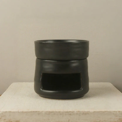 AromaLuna Aroma Diffusor | Keramik Duftlampe mit LED Licht