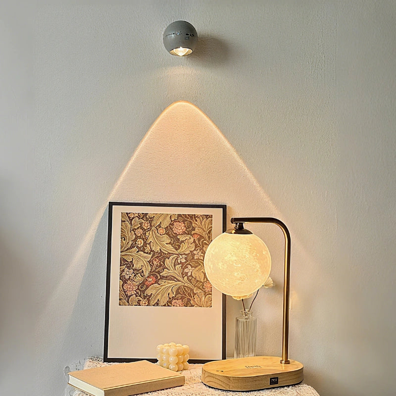 Lunarisa Drehlicht | 360° LED Strahler mit Magnet & Timer