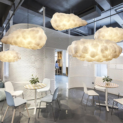 Suspension Luféria | LED 9W 3000K | Nuage Textile Artistique