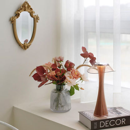 Arcluma Tischlampe | Skulpturale LED Lampe dimmbar & kabellos