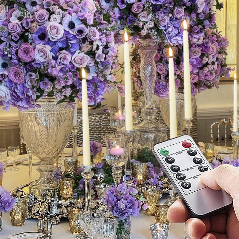 Kristi LED Kerzen | Flammenlose Deko Kerzen Set