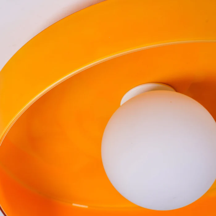 Émara Deckenleuchte | Runde Glaslampe im modernen Design