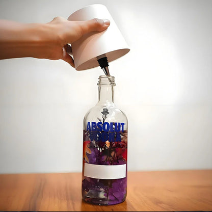 Poésia Flaschenlampe | LED Flaschenlicht für Deko