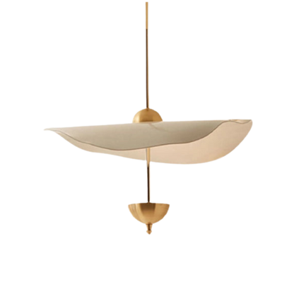 Suspension Lothéa | Douille E27 Compatible LED | Lotus Organique Réglable