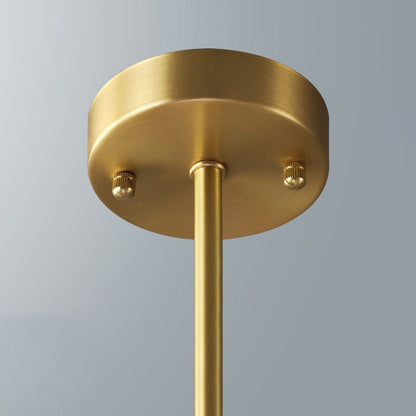 Suspension Cyvoria | G9 LED IP20 110–240V | Sphères Verre & Cuivre Noir/Cuivre