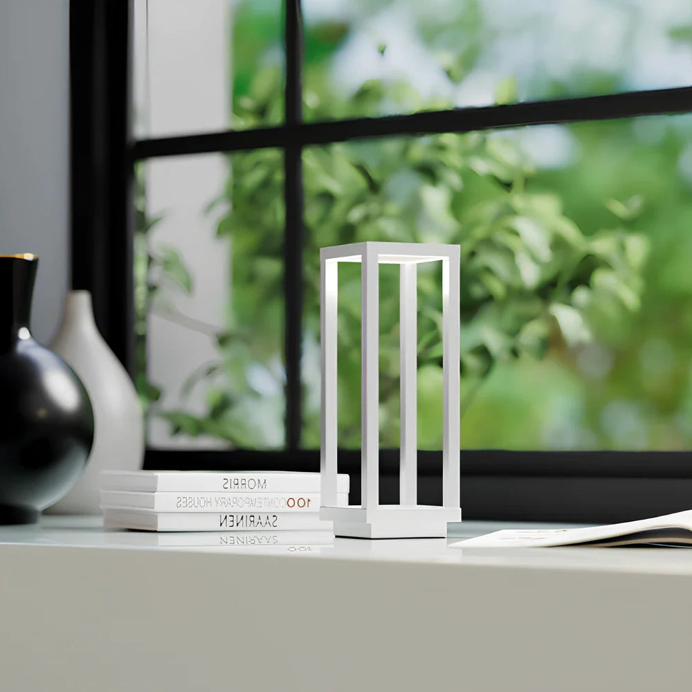 Ardessa Laterne | Kabellose dimmbare LED Designlaterne aus Aluminium