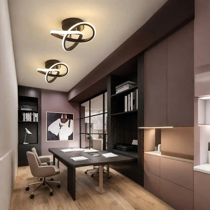 Plafonnier Trivana | LED 18–20W 3CCT 3000K–6000K | Triple Anneaux Ajustables