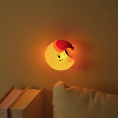 Celestia Nachtlicht | Wiederaufladbare LED Mondlampe mit Touch Funktion