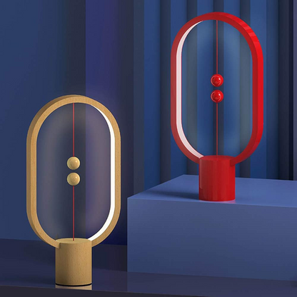 Levima Tischlampe | Magnetische Balance LED Lampe mit Schwebeeffekt & warmem Licht