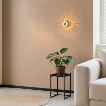 Applique Murale Voryael | E14 LED 3000K | Verre & Fer Bauhaus Nordique