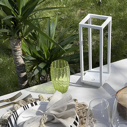 Ardessa Laterne | Kabellose dimmbare LED Designlaterne aus Aluminium