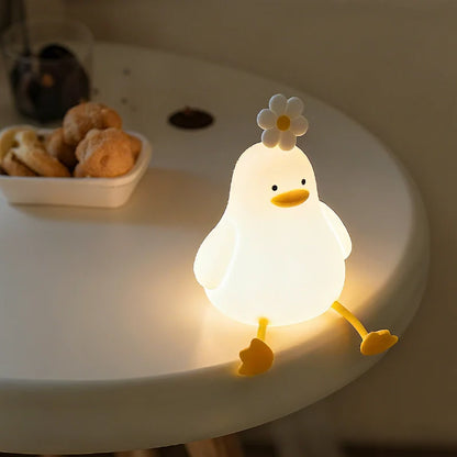 MeloGlow Nachtlicht | Weiches Silikon LED Licht dimmbar