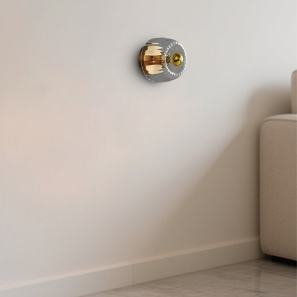 Applique Murale Voryael | E14 LED 3000K | Verre & Fer Bauhaus Nordique