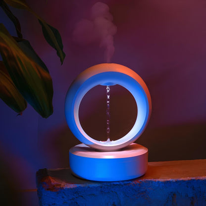 AeroMist Luftbefeuchter | Schwebender Aroma Diffusor mit LED Licht