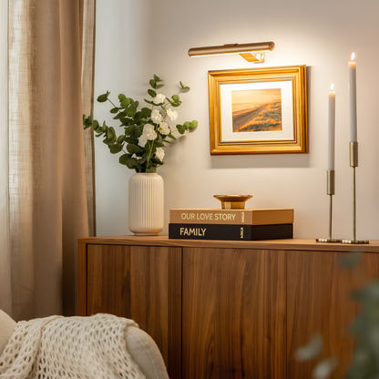 ArtLume Bilderleuchte | Kabellose LED Wandleuchte mit Fernbedienung