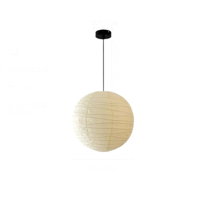 Suspension Kaïryu | Douille E27 Câble Réglable 100 cm | Papier Washi Japonais