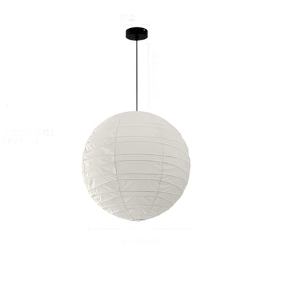 Suspension Kaïryu | Douille E27 Câble Réglable 100 cm | Papier Washi Japonais