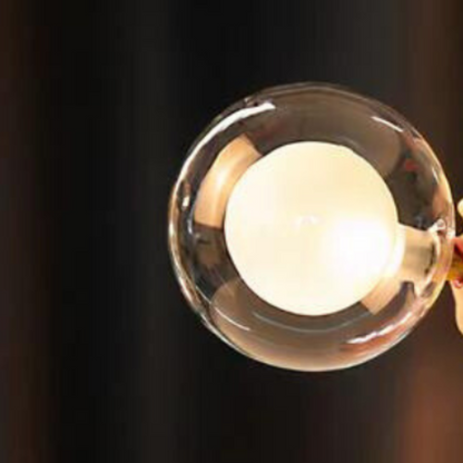 AtelierLume Tischleuchte | Handgemachte Holz Textil Lampe im skandinavischen Stil