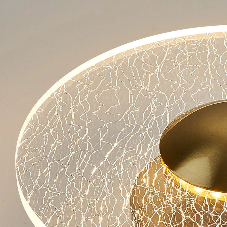 Plafonnier Célyra | LED 10W Dimmable 3000K–6000K | Acrylique Géométrique