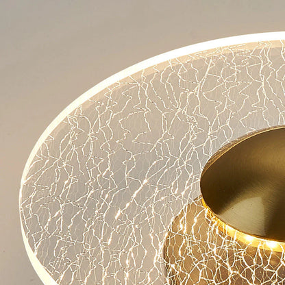 Plafonnier Célyra | LED 10W Dimmable 3000K–6000K | Acrylique Géométrique