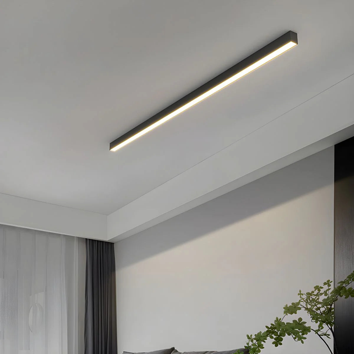 Linéra Deckenleuchte | Minimalistische LED-Linie im modernen Design