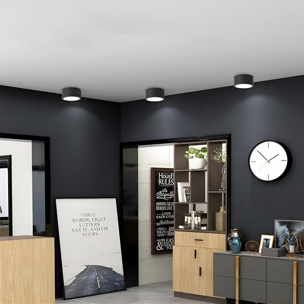 Plafonnier Elyraze | LED Intégrée | Fer, Bois Massif & PVC Scandinave