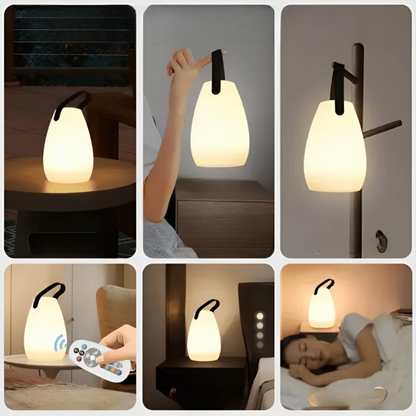 Lampe Portable Orlunea | USB-C 1500mAh Télécommande | LED Étanche Intérieur-Extérieur