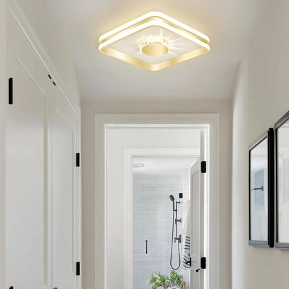 Plafonnier Azoryn | LED 27W/32W 3CCT 3000K–6000K | Cristal Doré Luxe