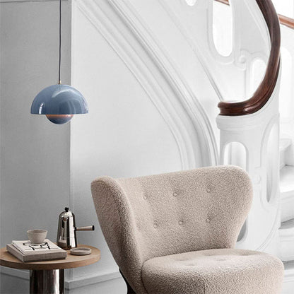 Domora Skulpturlampe | Dimmbares LED Tischlicht mit Touch & Akku