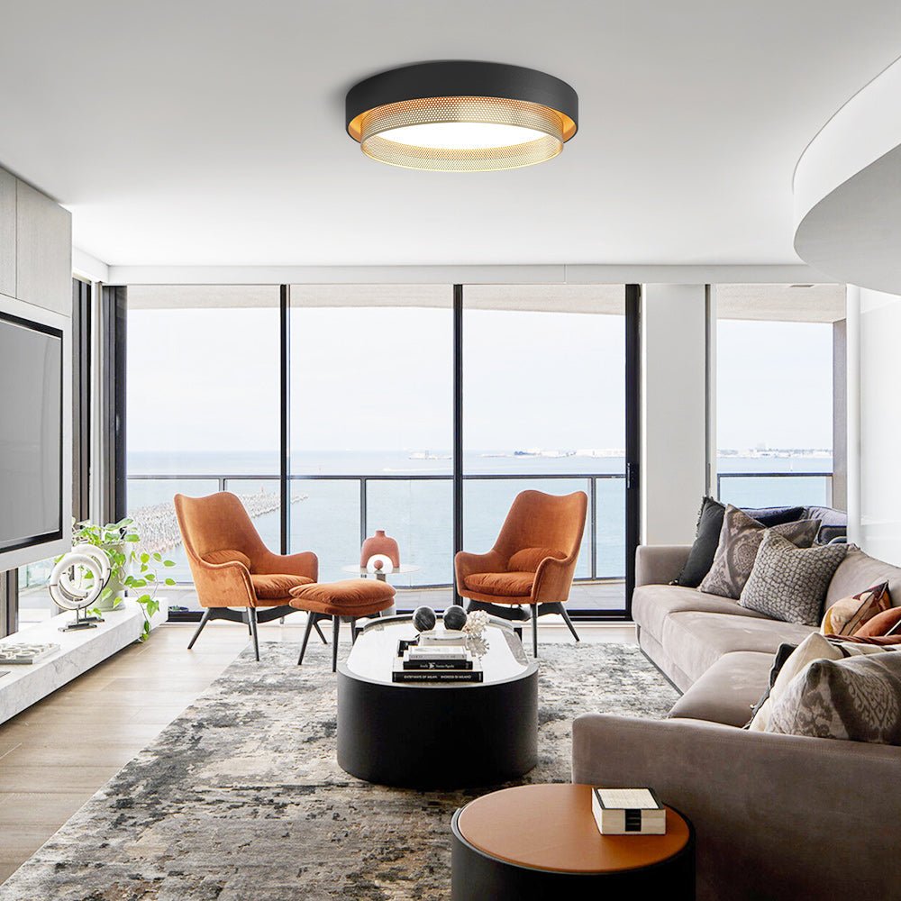 Plafonnier Akrélys | LED 30W 3000K/6000K | Métal Ajouré