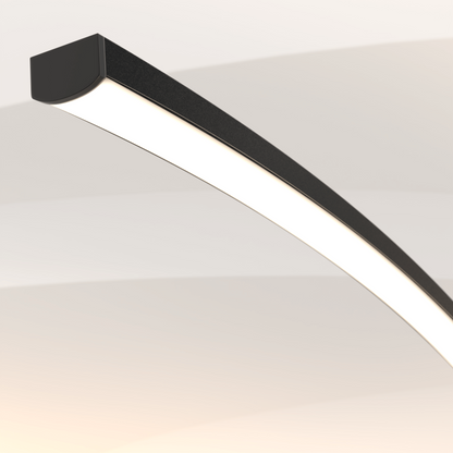 Lampadaire Arc Solvéra | LED Intégrée Dimmable | Métal & Acrylique