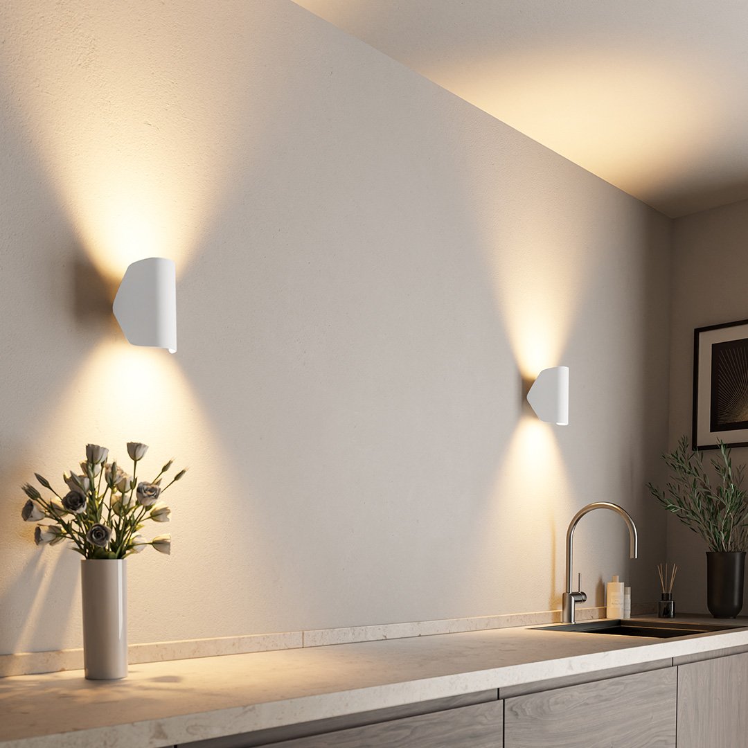 Applique Murale Selyra | LED 6W 2700K IP65 | Aluminium Minimaliste