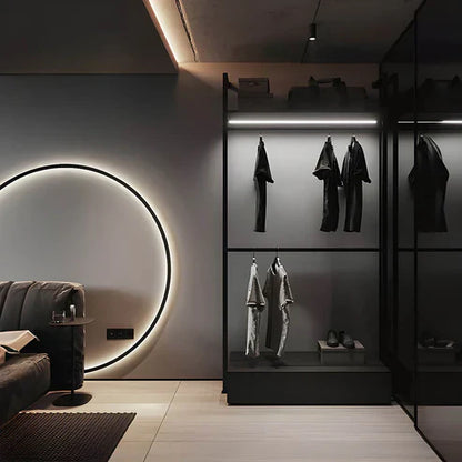 Applique Murale Orvélia | LED 3CCT + Gradation 10 Niveaux | Anneau Aluminium