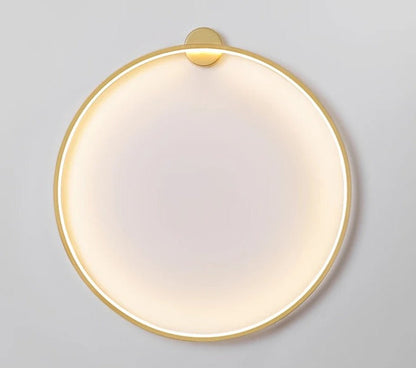 Applique Murale Orvélia | LED 3CCT + Gradation 10 Niveaux | Anneau Aluminium