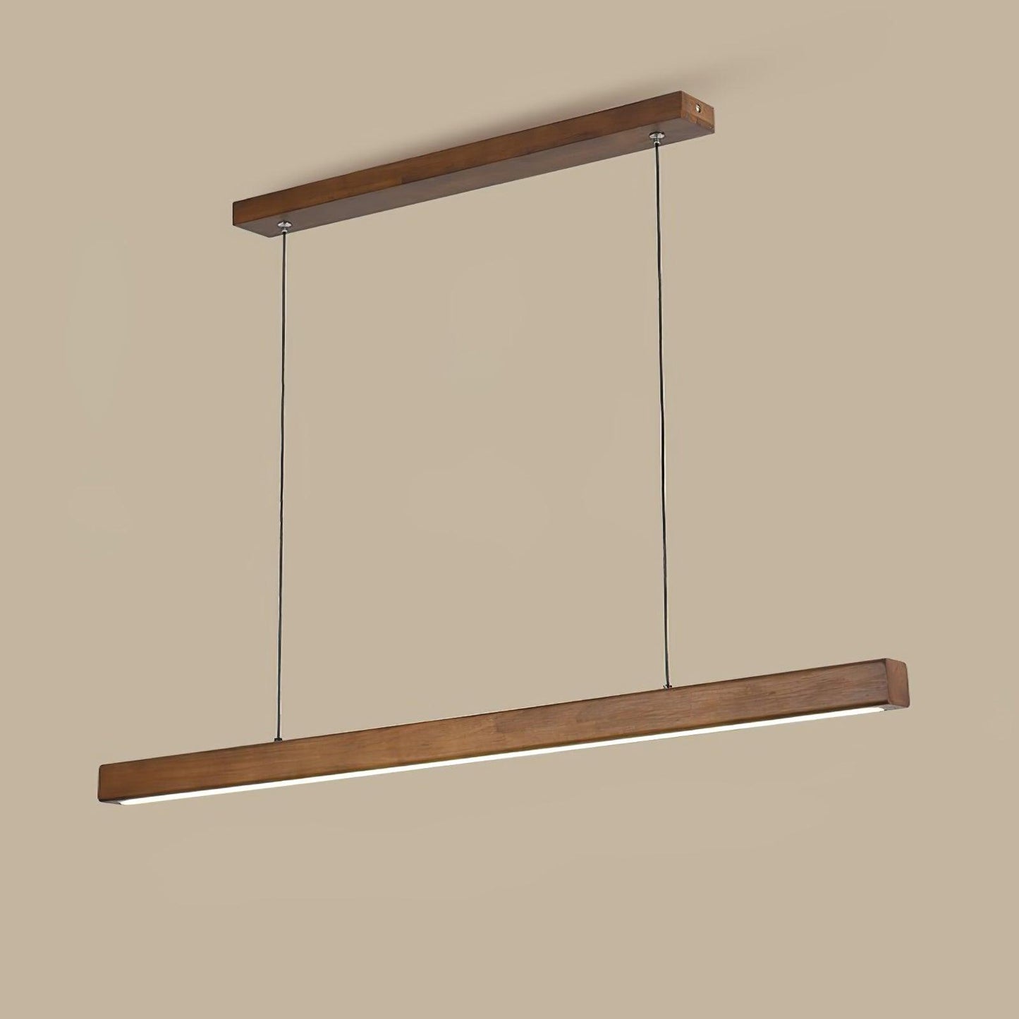 Suspension Lignaréa | LED Dimmable IP20 110–240V | Bois & Métal Scandinave Linéaire