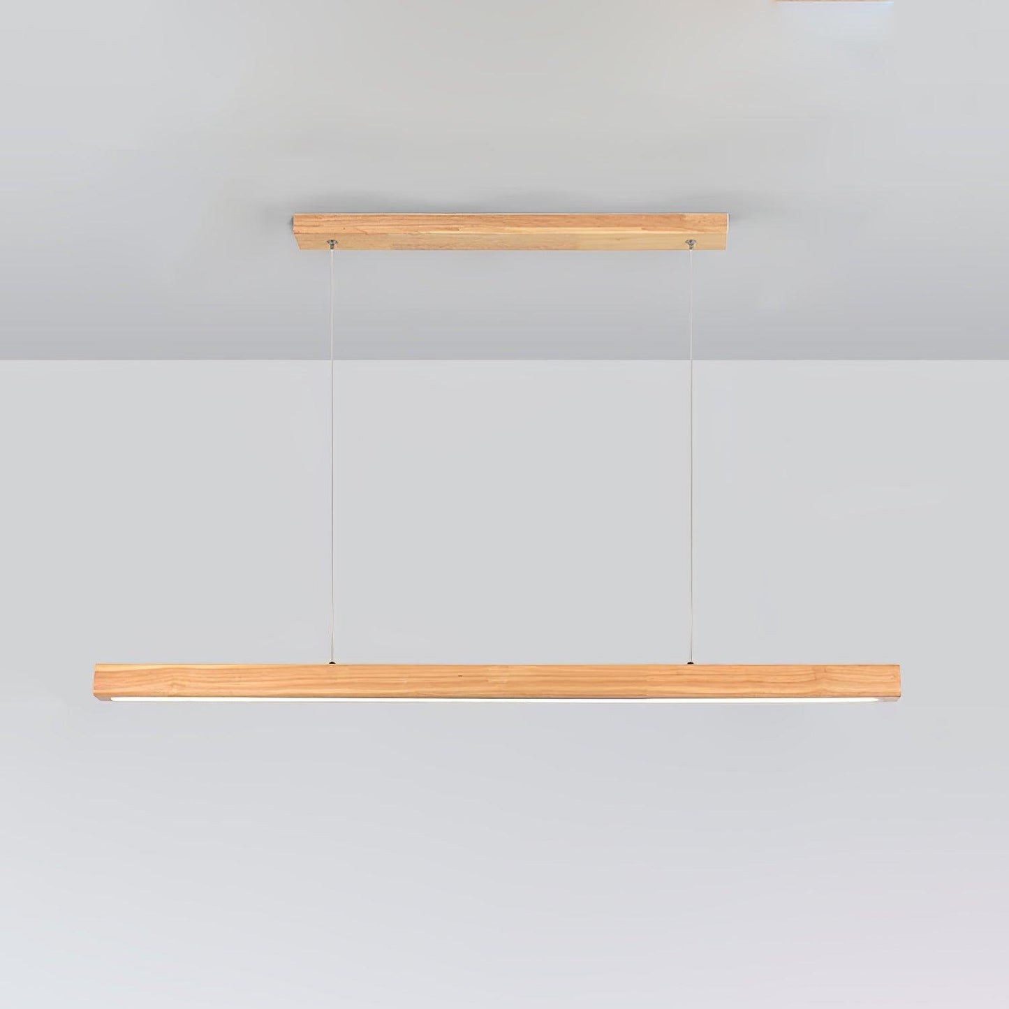 Suspension Lignaréa | LED Dimmable IP20 110–240V | Bois & Métal Scandinave Linéaire