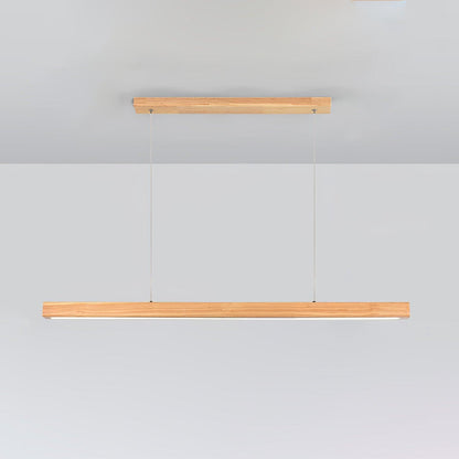 Suspension Lignaréa | LED Dimmable IP20 110–240V | Bois & Métal Scandinave Linéaire