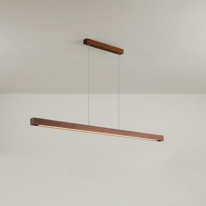 Suspension Lignaréa | LED Dimmable IP20 110–240V | Bois & Métal Scandinave Linéaire