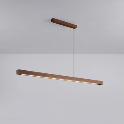 Suspension Lignaréa | LED Dimmable IP20 110–240V | Bois & Métal Scandinave Linéaire
